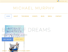 Tablet Screenshot of michaelmurphyauthor.com
